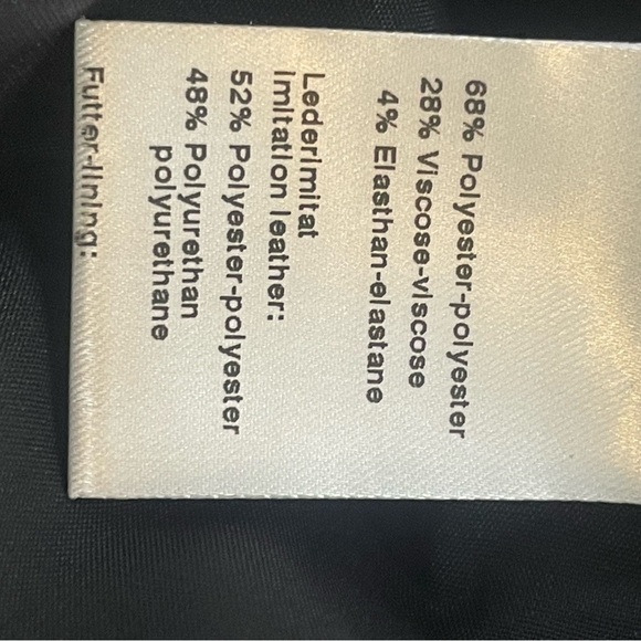 AKRIS Punto dress plaid at knee sz 8 leather trim sleeveless - Picture 8 of 9